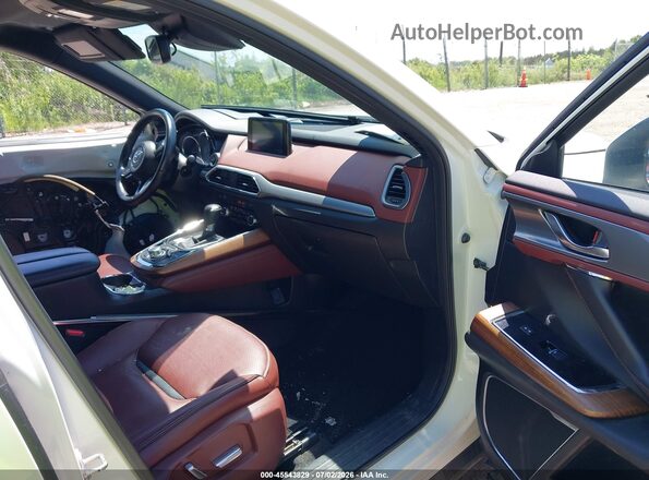 JM3TCBEY8H0139679 2017 MAZDA CX-9 Белый Вид салона спереди