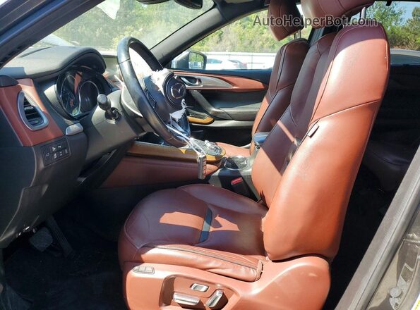 JM3TCBEY9G0116989 2016 MAZDA CX-9 Charcoal Vista interior delantera