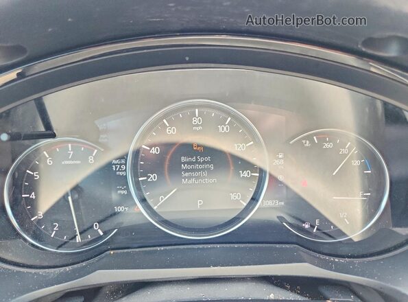 JM3TCBEY9K0303741 2019 MAZDA CX-9 Gray ხელსაწყოთა პანელის ხედი