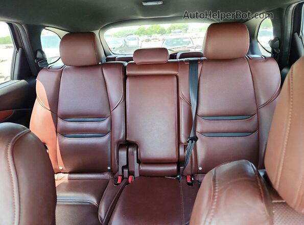 JM3TCBEY9K0303741 2019 MAZDA CX-9 Gray უკანა სავარძლების ხედი