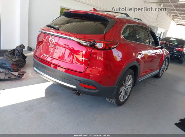 JM3TCBEY9M0523187 2021 MAZDA CX-9 Maroon Trasero derecho