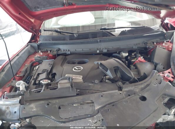 JM3TCBEY9M0523187 2021 MAZDA CX-9 Maroon Vista trasera