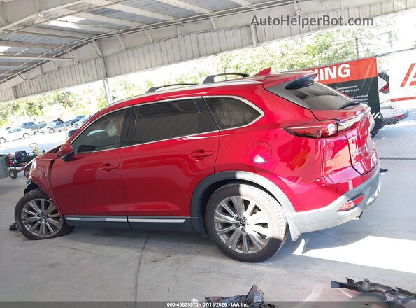 JM3TCBEY9M0523187 2021 MAZDA CX-9 Maroon Vista interior de 360 grados