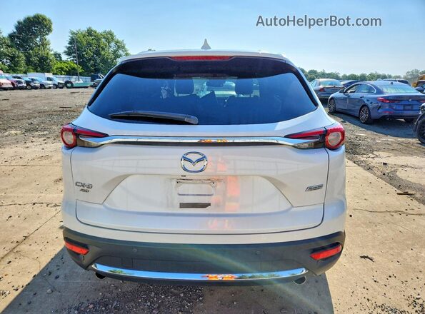 JM3TCBEYXG0104849 2016 MAZDA CX-9 White Rear view