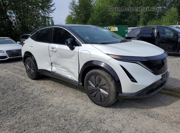 JN1AF0BA0PM407105 2023 NISSAN ARIYA White Передня права чверть