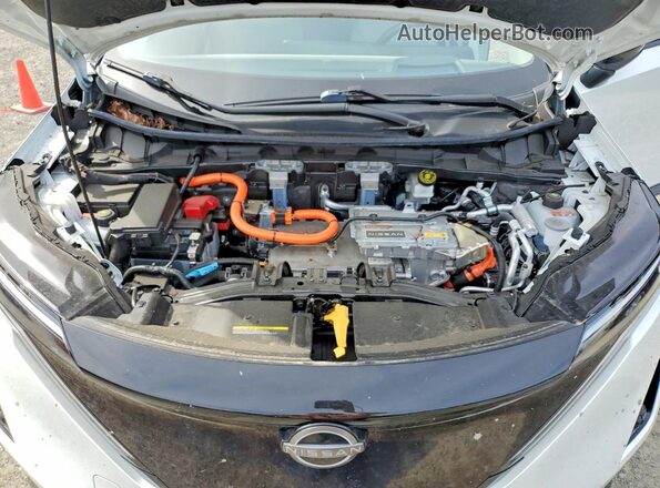 JN1AF0BA0PM407105 2023 NISSAN ARIYA White Вид підкапотного простору