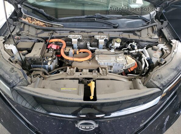 JN1AF0BA4PM407219 2023 NISSAN ARIYA Black Vista del compartimento del motor