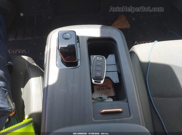 JN1AF0BA4RM434617 2024 NISSAN ARIYA White Dashboard view