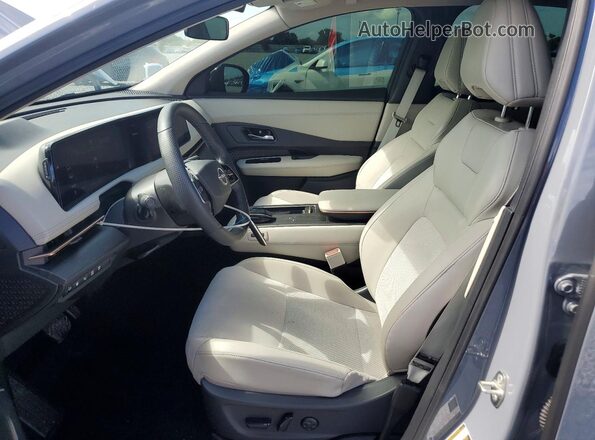 JN1AF0BA9RM435326 2024 NISSAN ARIYA Gray Widok wnętrza z przodu