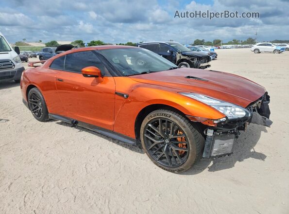 JN1AR5EFXJM710234 2018 NISSAN GT-R Оранжевый Передняя правая четверть