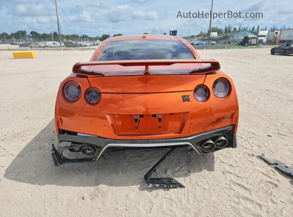 JN1AR5EFXJM710234 2018 NISSAN GT-R Оранжевый Вид сзади