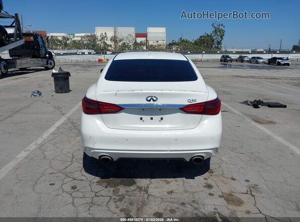 JN1AV7AP2JM160033 2018 INFINITI Q50 HYBRID White 
