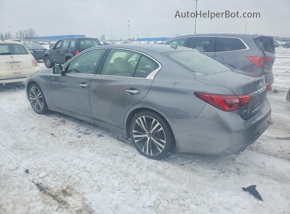 JN1AV7AR4JM540041 2018 INFINITI Q50 Gray Задня ліва чверть