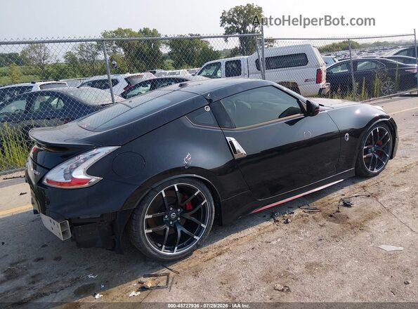 JN1AZ4EH9JM571726 2018 NISSAN 370Z Черный Задняя правая четверть