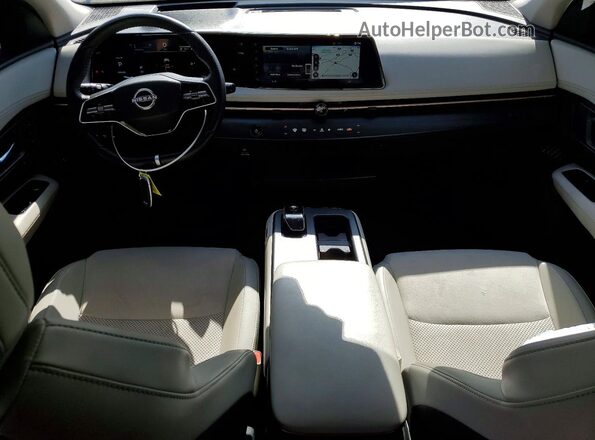 JN1BF0BA1RM432070 2024 NISSAN ARIYA White Dashboard view