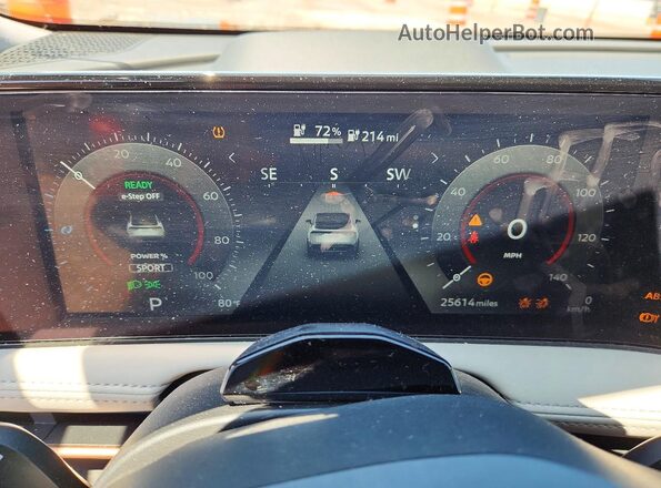 JN1BF0BA2PM411404 2023 NISSAN ARIYA Black Instrument cluster view