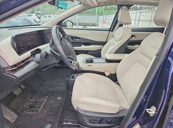 JN1BF0BA3PM409046 2023 NISSAN ARIYA Blue წინა სალონის ხედი
