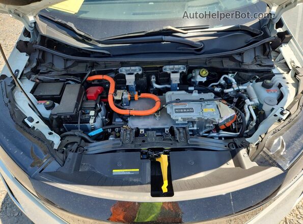 JN1BF0BAXRM436733 2024 NISSAN ARIYA White Vista del compartimento del motor