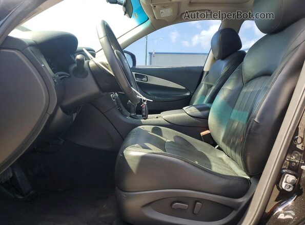 JN1BJ0RP1HM384531 2017 INFINITI QX50 Black Front interior view