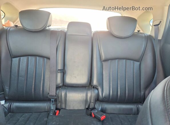 JN1BJ0RP3HM381940 2017 INFINITI QX50 White Rear seats view