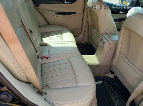 JN1BJ0RP4HM386497 2017 INFINITI QX50 Black Rear seats view