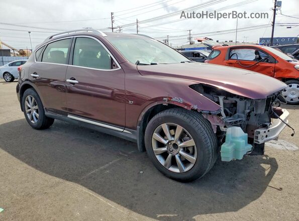 JN1BJ0RP5HM389151 2017 INFINITI QX50 Maroon Front right