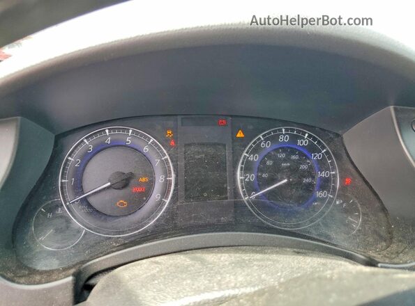 JN1BJ0RP5HM389151 2017 INFINITI QX50 Maroon Instrument cluster view