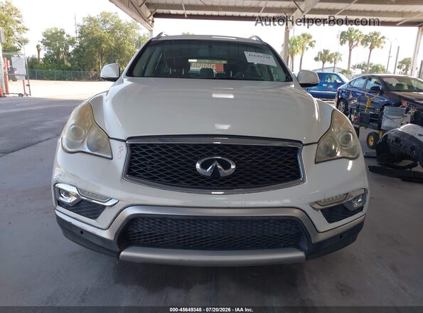 JN1BJ0RP7HM386333 2017 INFINITI QX50 White Vista interior trasera