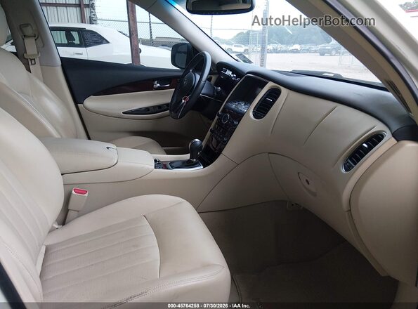 JN1BJ0RPXGM234447 2016 INFINITI QX50 Белый Вид салона спереди