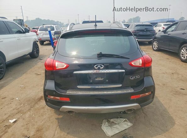 JN1BJ0RR5HM417564 2017 INFINITI QX50 Black Вид ззаду