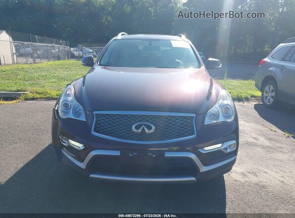 JN1BJ0RR7HM406209 2017 INFINITI QX50 Бордовый Вид щитка приборов