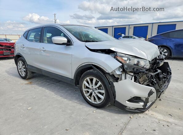 JN1BJ1AV0MW563898 2021 NISSAN ROGUE Silver წინა მარჯვენა