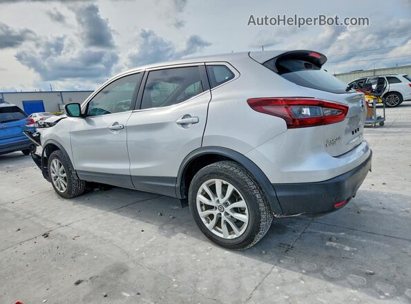 JN1BJ1AV0MW563898 2021 NISSAN ROGUE Silver უკანა მარცხენა