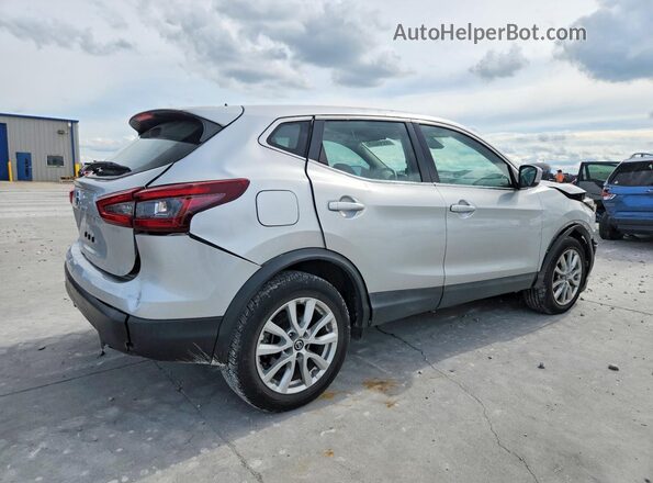 JN1BJ1AV0MW563898 2021 NISSAN ROGUE Silver უკანა მარჯვენა