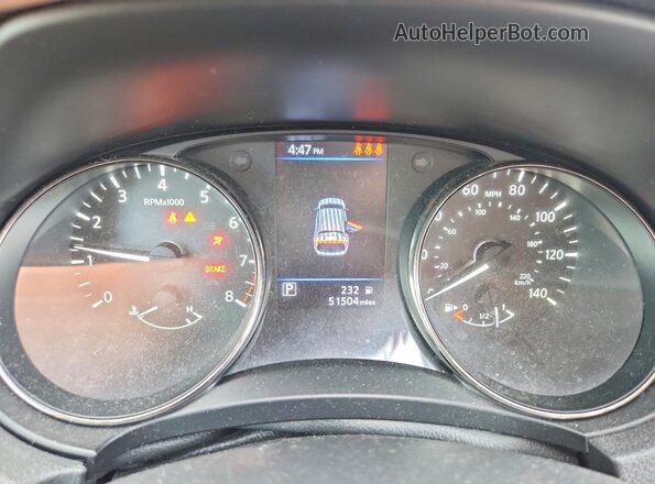 JN1BJ1AV0MW563898 2021 NISSAN ROGUE Silver ხელსაწყოთა პანელის ხედი