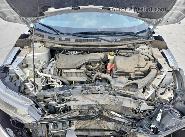 JN1BJ1AV0MW563898 2021 NISSAN ROGUE Silver ძრავის განყოფილების ხედი
