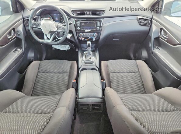 JN1BJ1AV0MW563898 2021 NISSAN ROGUE Silver წინა პანელის ხედი