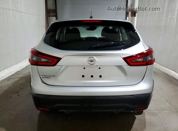 JN1BJ1AV1MW303591 2021 NISSAN ROGUE Silver უკანა ხედი