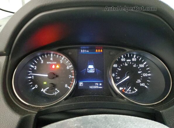 JN1BJ1AV1MW303591 2021 NISSAN ROGUE Silver ხელსაწყოთა პანელის ხედი
