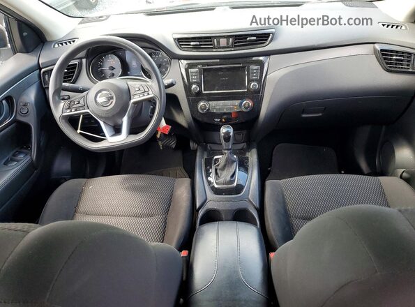 JN1BJ1AV1MW567796 2021 NISSAN ROGUE Silver Dashboard view