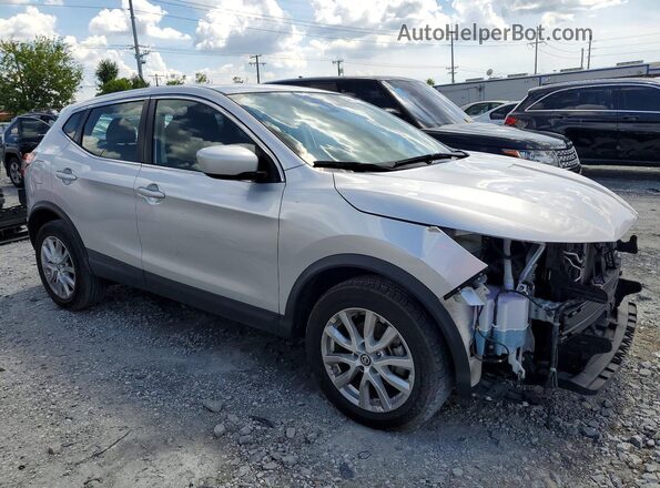 JN1BJ1AV1MW567796 2021 NISSAN ROGUE Silver Front right