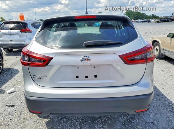 JN1BJ1AV1MW567796 2021 NISSAN ROGUE Silver Rear view
