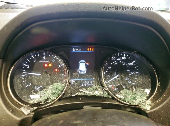 JN1BJ1AV1NW580498 2022 NISSAN ROGUE Серый Вид щитка приборов