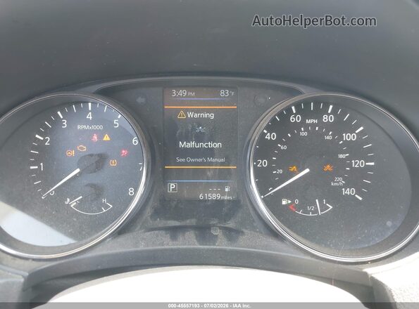JN1BJ1AV2MW303034 2021 NISSAN ROGUE Silver Հետևի նստատեղերի տեսք