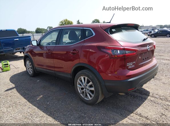 JN1BJ1AV4MW315136 2021 NISSAN ROGUE Red Tył lewy
