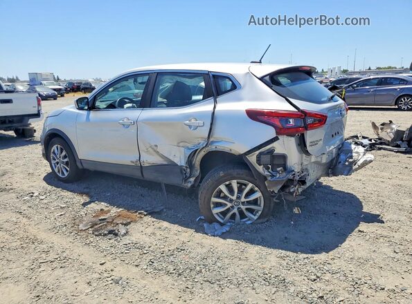 JN1BJ1AV4MW561460 2021 NISSAN ROGUE Silver Rear left