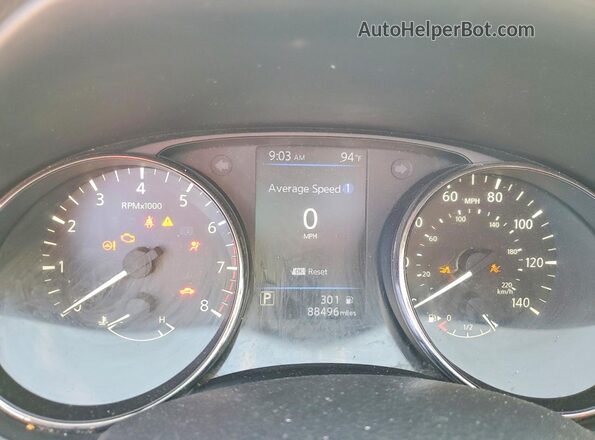 JN1BJ1AV4MW571874 2021 NISSAN ROGUE Gray Սարքավորումների վահանակի տեսք