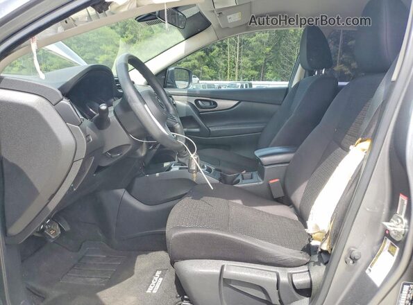 JN1BJ1AV5MW315761 2021 NISSAN ROGUE Серый Вид салона спереди