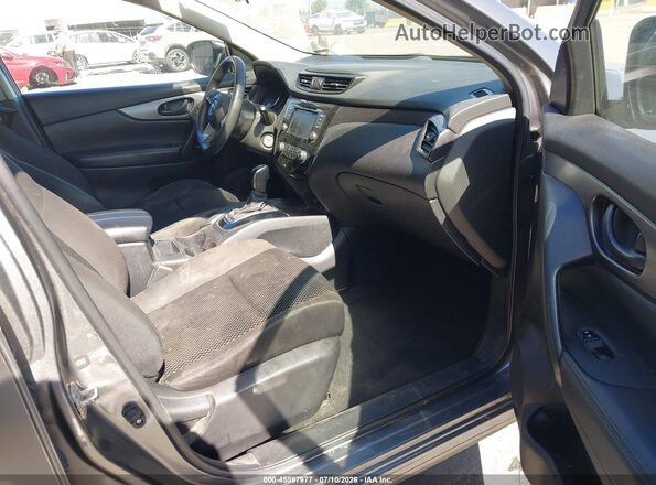 JN1BJ1AV5MW564142 2021 NISSAN ROGUE Серый Вид салона спереди