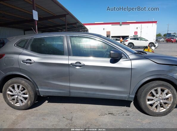 JN1BJ1AV5MW564142 2021 NISSAN ROGUE Серый Вид задней части салона